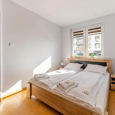 Апартаменты Laba Bursztynowe Z Miejscami Postojowymi *